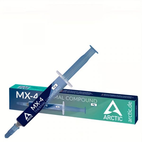 QIYN Arctic MX-4 Pasta Térmica, 4g - Grasa de Silicona de Alto Rendimiento para el Enfriamiento de CPU y Tarjetas Gráficas en Computadoras de Escritorio y Portátiles - Imagen 3
