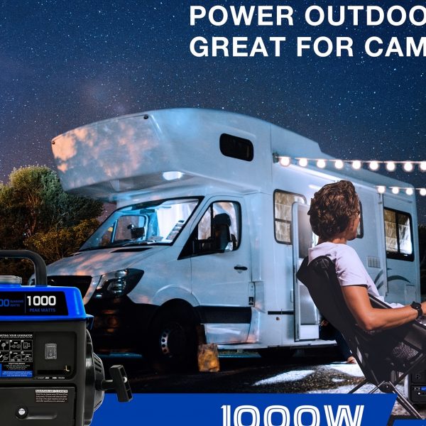 Generador de Gasolina Portátil Oshion GG950 de 1000W - Imagen 3