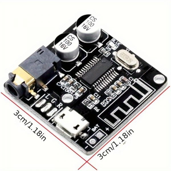 Placa Receptora de Audio Inalámbrica 5.0 con Decodificación MP3 Sin Pérdida, Alimentada por USB - Imagen 10