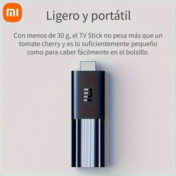 Xiaomi Mi TV Stick: Reproductor De Medios De Transmisión Portátil, Con Android TV 9.0 - Imagen 4