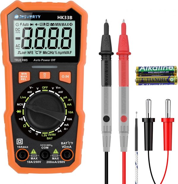 DC Power Supply Variable 0-30V 0-10A Adjustable + 2000 Counts Multimeter Tester - Imagen 6